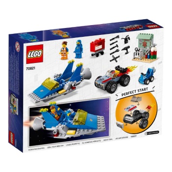 Lego set Movie Emmet and Bennys build and fix workshop LE70821-3